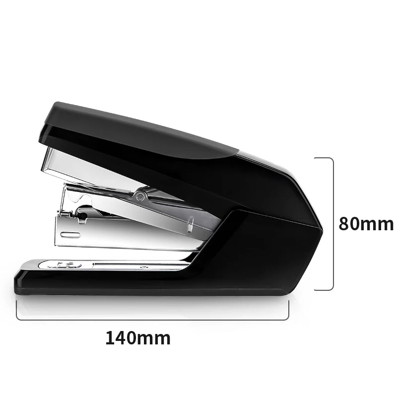 Deli 0368 Manual Stapler - Effort Saving with 20 Sheet Capacity Use 12# 24/6 & 26/6 Staples Power Saving Office Desk Stapler